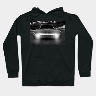 ford Thunderbird, black and white Hoodie